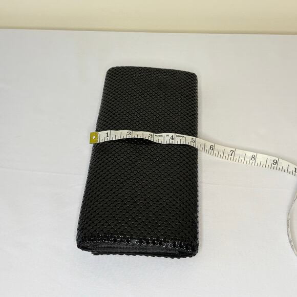 Jessica McClintock Evening Bag | Black Paillette | Dressy Clutch Handbag | NWT - Picture 8 of 9